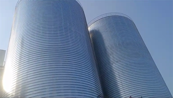 梁溪2座混凝土高架卷板仓