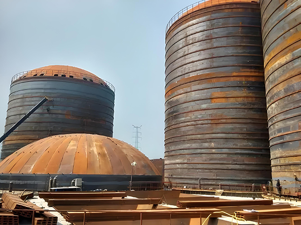 梁溪焦粉钢板仓